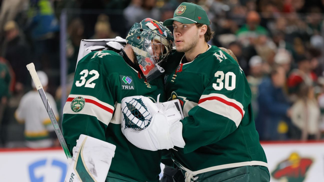 Wild coach mum on Game 1 goalie against Stars