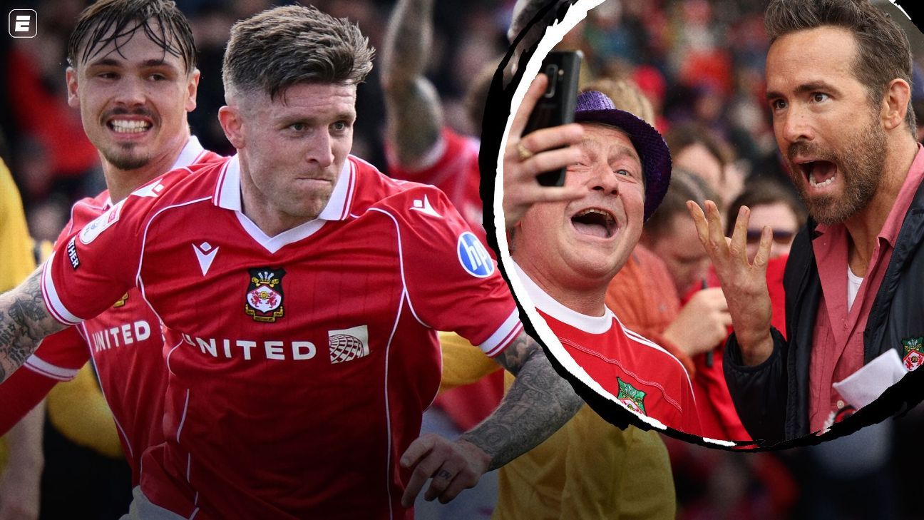 Wrexham vence com golaço olímpico e segue na briga por sonho de acesso à Premier League