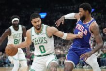 76ers face familiar playoff fate as Celtics dominate Game 1