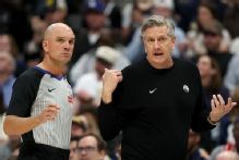 Wolves' Finch irked by calls: 'Maybe we gotta start flopping'