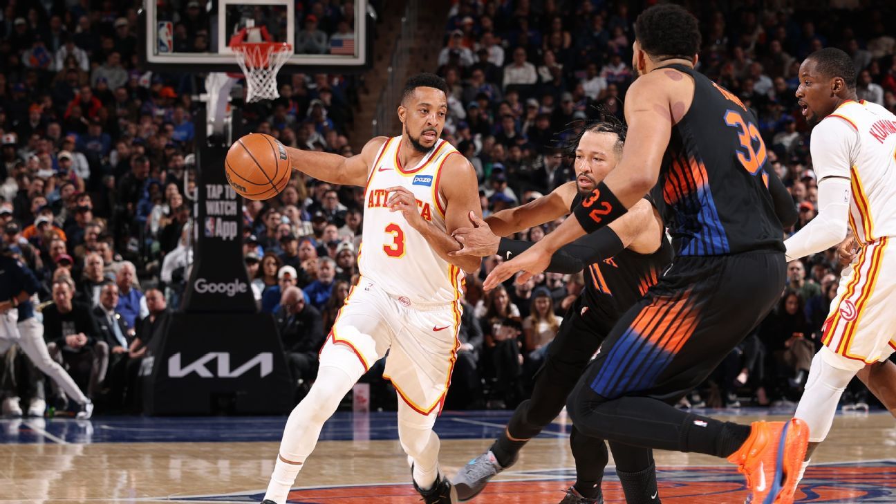 Hawks calam Madison Square Garden, batem os Knicks e empatam série nos playoffs da NBA