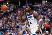 Sources: Wolves' Anthony Edwards could return mid-series