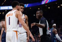 Suns' Booker, Brooks rip refs after Game 2 loss to Thunder