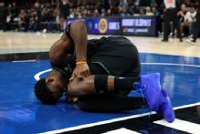 Wolves lose Edwards, DiVincenzo to first-half injuries in Game 4