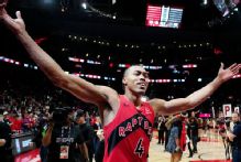 Raptors win rock fight in Game 4 to even series with Cavaliers