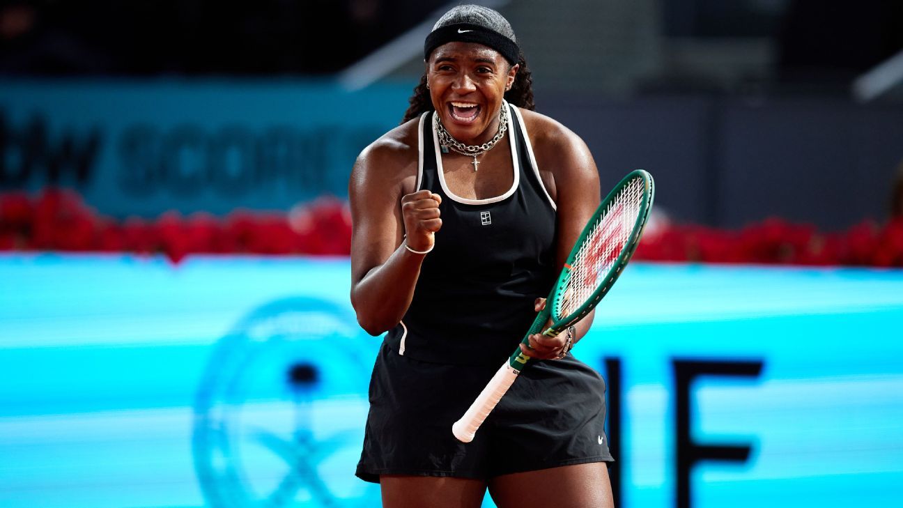 Hailey Baptiste salva 6 match points e surpreende Aryna Sabalenka no Madrid Open