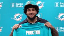 Dolphins making 'no apologies' for drafting Proctor over Downs, Bain