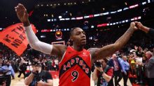 RJ Barrett's game-winner prompts reaction from Tyrese Haliburton