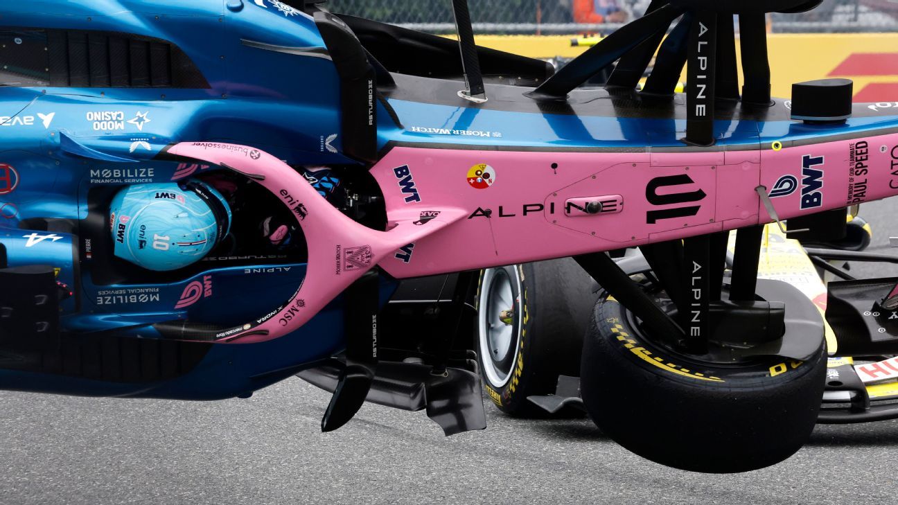 Acidente de Gasly na F1: Alpine capota após colisão em Miami