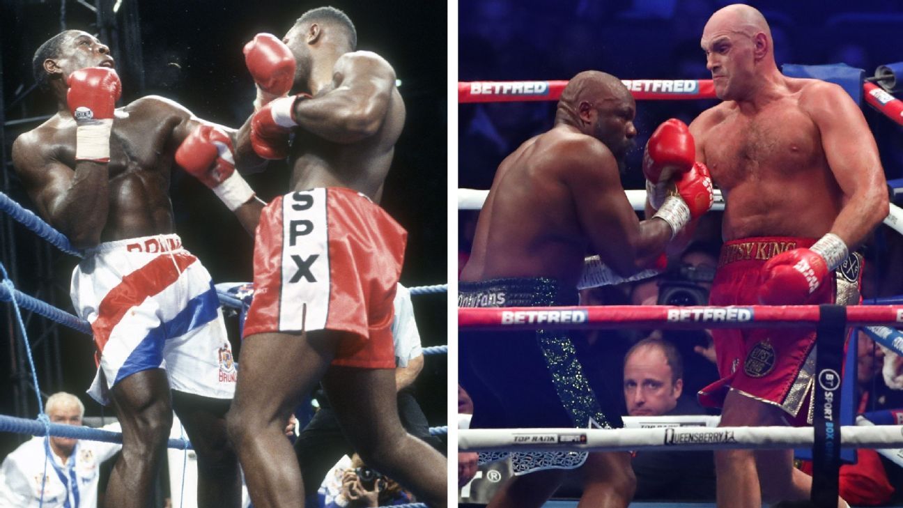 Fury, Joshua, Lewis, Haye - what are the great, and forgotten, all-Brit heavyweight fights?