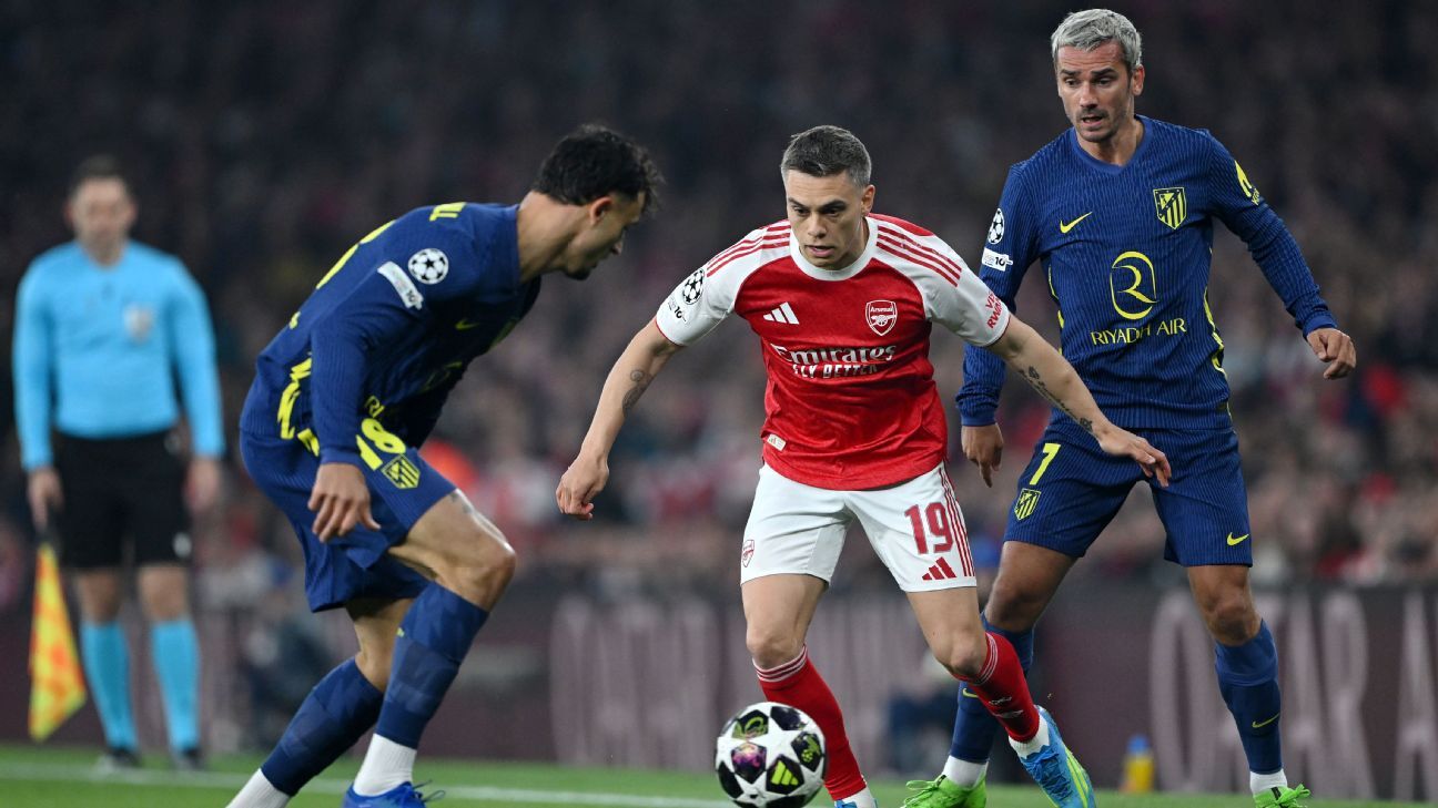 Champions League semifinal live updates: Arsenal h...