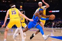 Thunder roll past Lakers in Game 1 of West semifinals