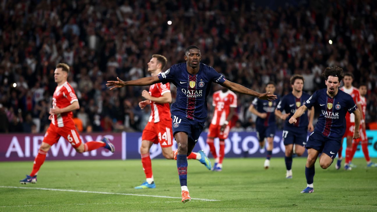 Bayern Munich vs Paris Saint-Germain LIVE: Latest updates as teams battle  to face Arsenal in Champions League final - ESPN