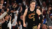 Cavaliers' Sam Merrill gets MRI on hamstring, sits out practice