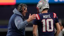 QB Maye, de Patriots, respalda a Vrabel y no teme distracción