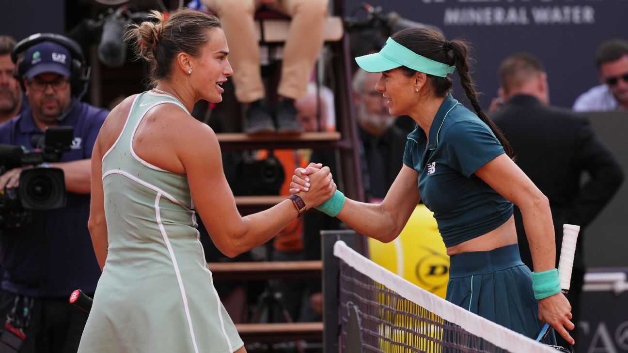 Sabalenka stunned by Cirstea at Italian Open