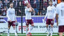 Hearts open door to Celtic in title race after 1-1 draw at Motherwell