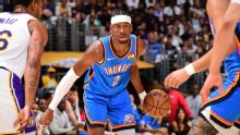 Thunder atropela os Lakers no segundo tempo, abre 3 a 0 e fica muito perto da classificação na NBA