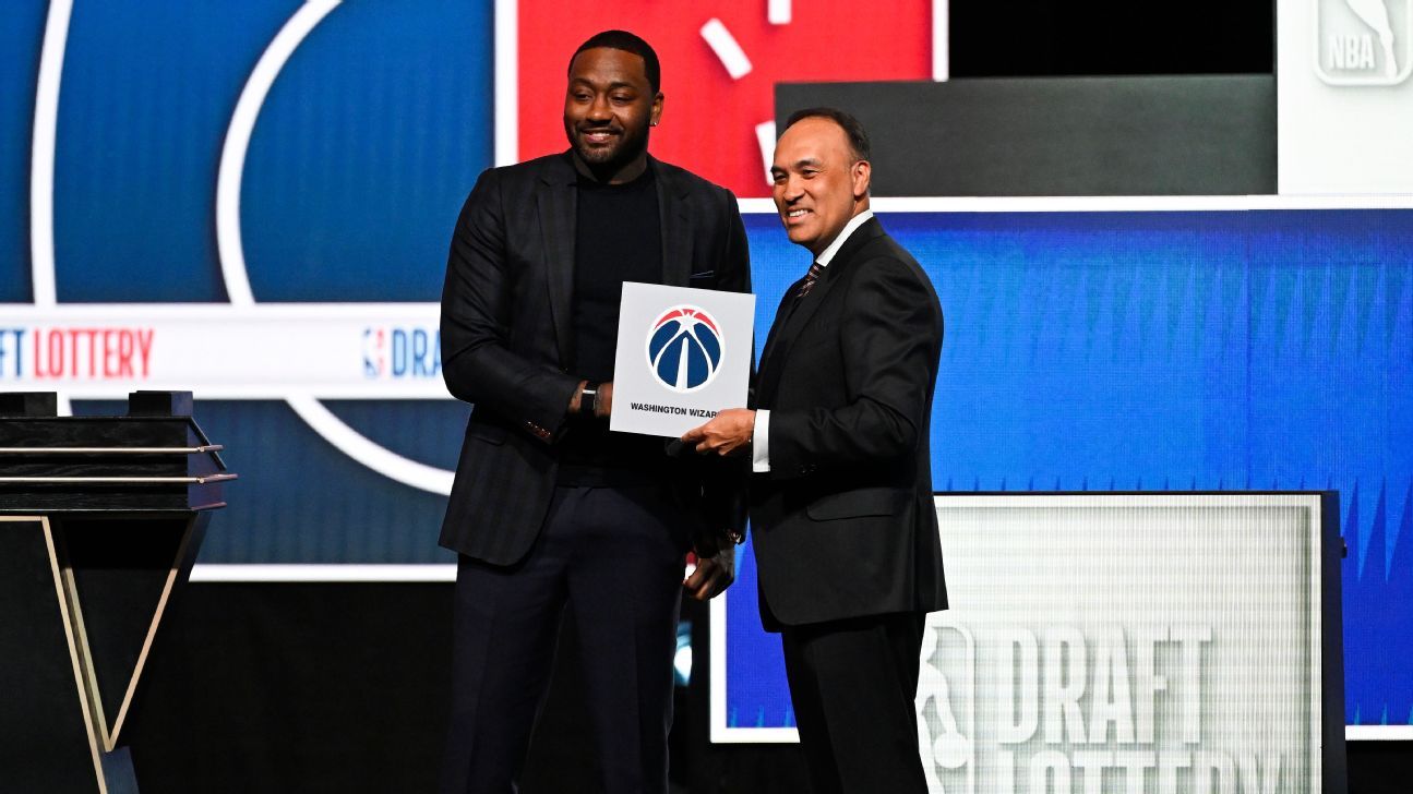 As it happened: Washington wins the No. 1 pick in the NBA 2026 draft lottery