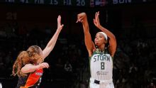 Lexie Brown anota 5 triples en victoria de Storm sobre Sun, 89-82