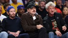 Leonardo DiCaprio, Jessica Alba lead NBA playoffs celebrity sightings