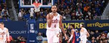 Cavaliers gana de visita y pone a Pistons al borde de la eliminación
