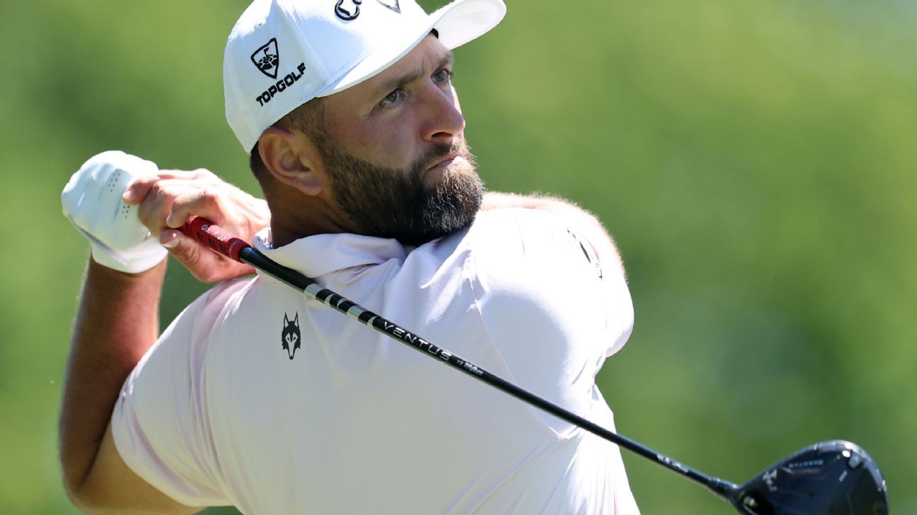 Rahm, Aberg in Five-Way Tie for PGA Lead After “Fantastic Round”