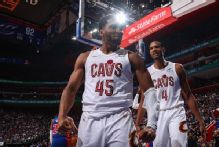 Mitchell, Cavs break through, dispatch Pistons to make ECF