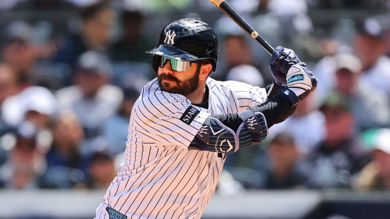 Yankees Catcher Austin Wells Latest to Join Judge, Stanton on Injured List