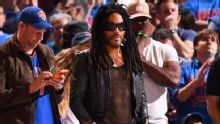 Lenny Kravitz, Michael J. Fox lead NBA playoffs celebrity sightings