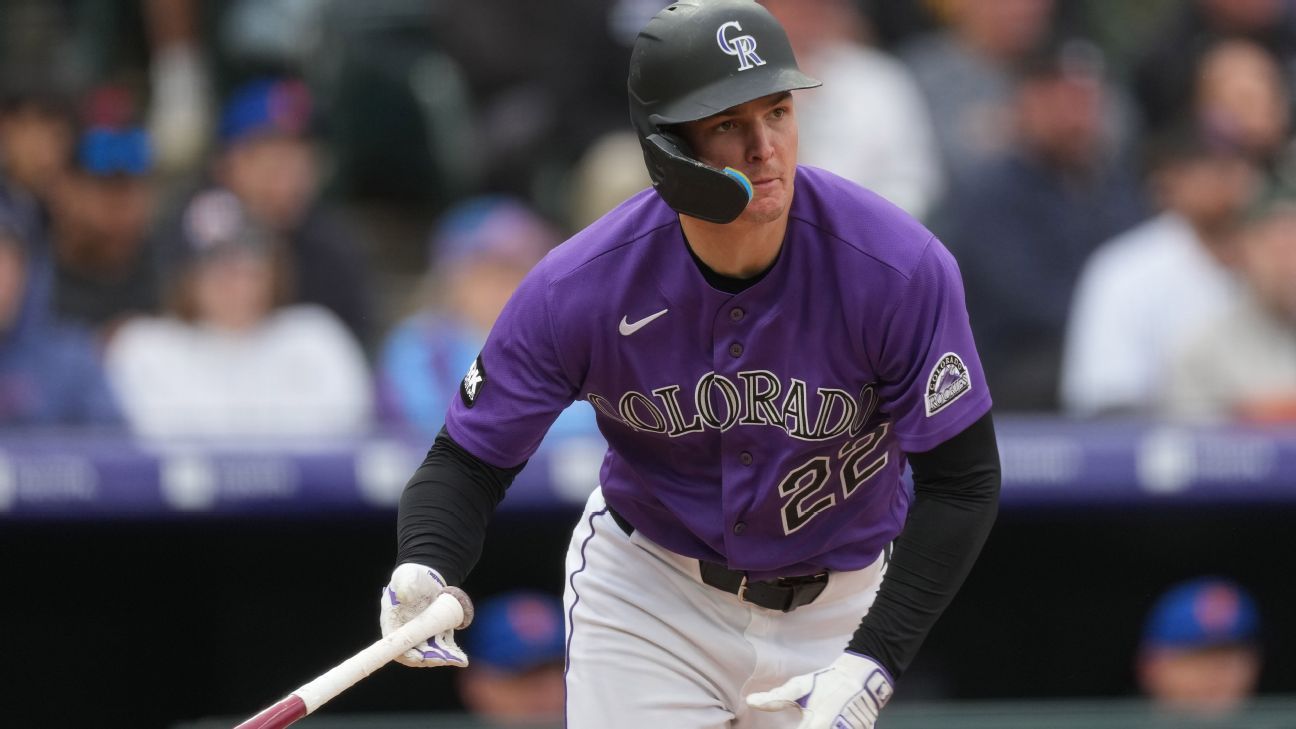 Rockies' Mickey Moniak headed to injured list