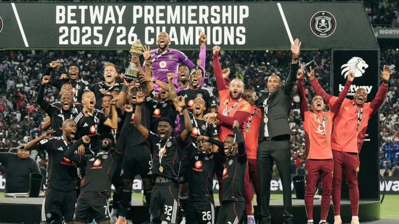 Orlando Pirates crowned Premiership champions, laying 14-year-old ghost to rest