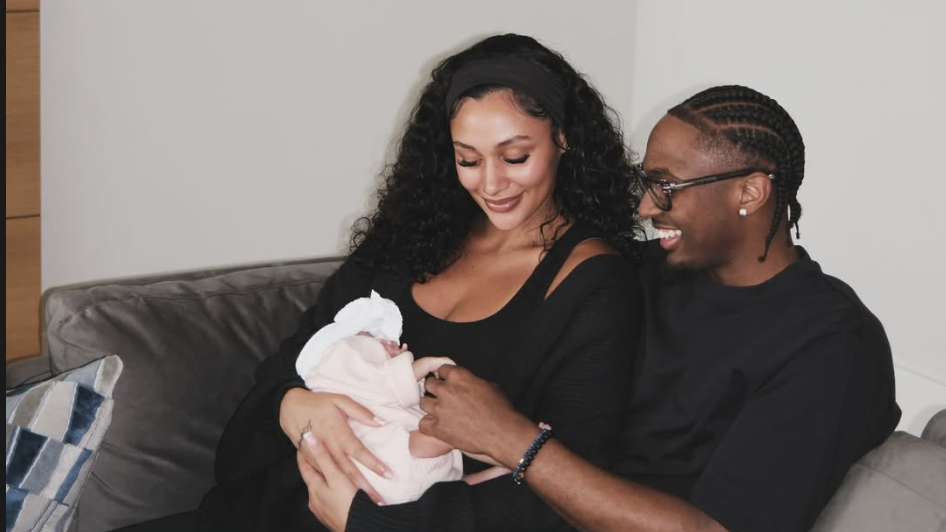 Myra Gordon announces birth of her and Tyrese Maxey's daughter