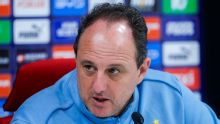 Rogério Ceni elogia defesa de Marcelo Rangel contra o Flamengo antes de Bahia e Remo: 'Foi a defesa mais bonita que eu já vi'