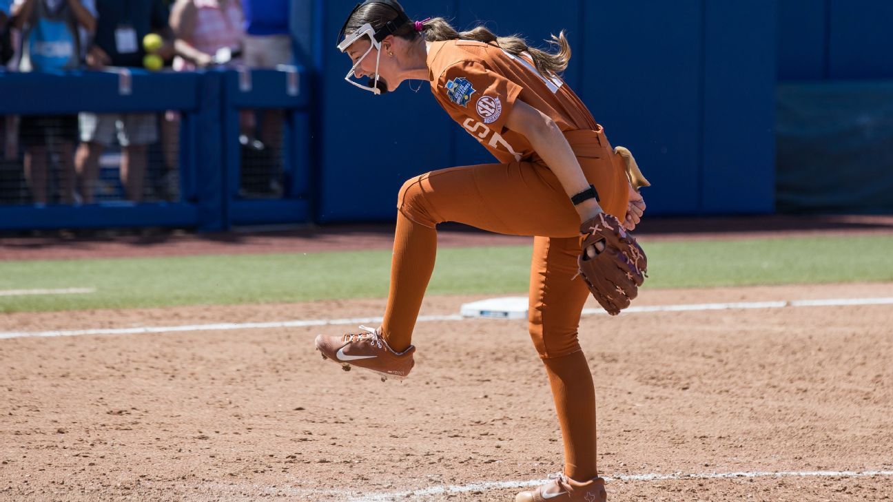Texas Advances to WCWS Championship Series Behind Teagan Kavan’s Shutout