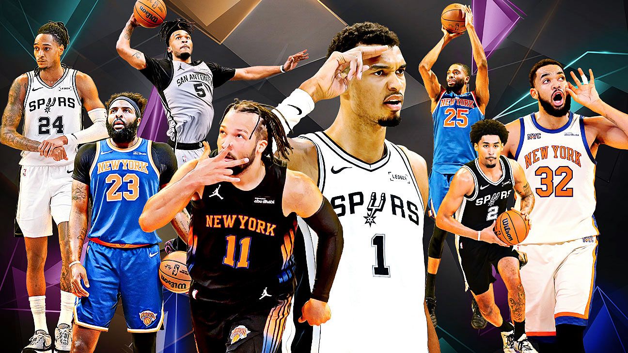 Brunson or Wemby: Who tops our rankings of the pla...