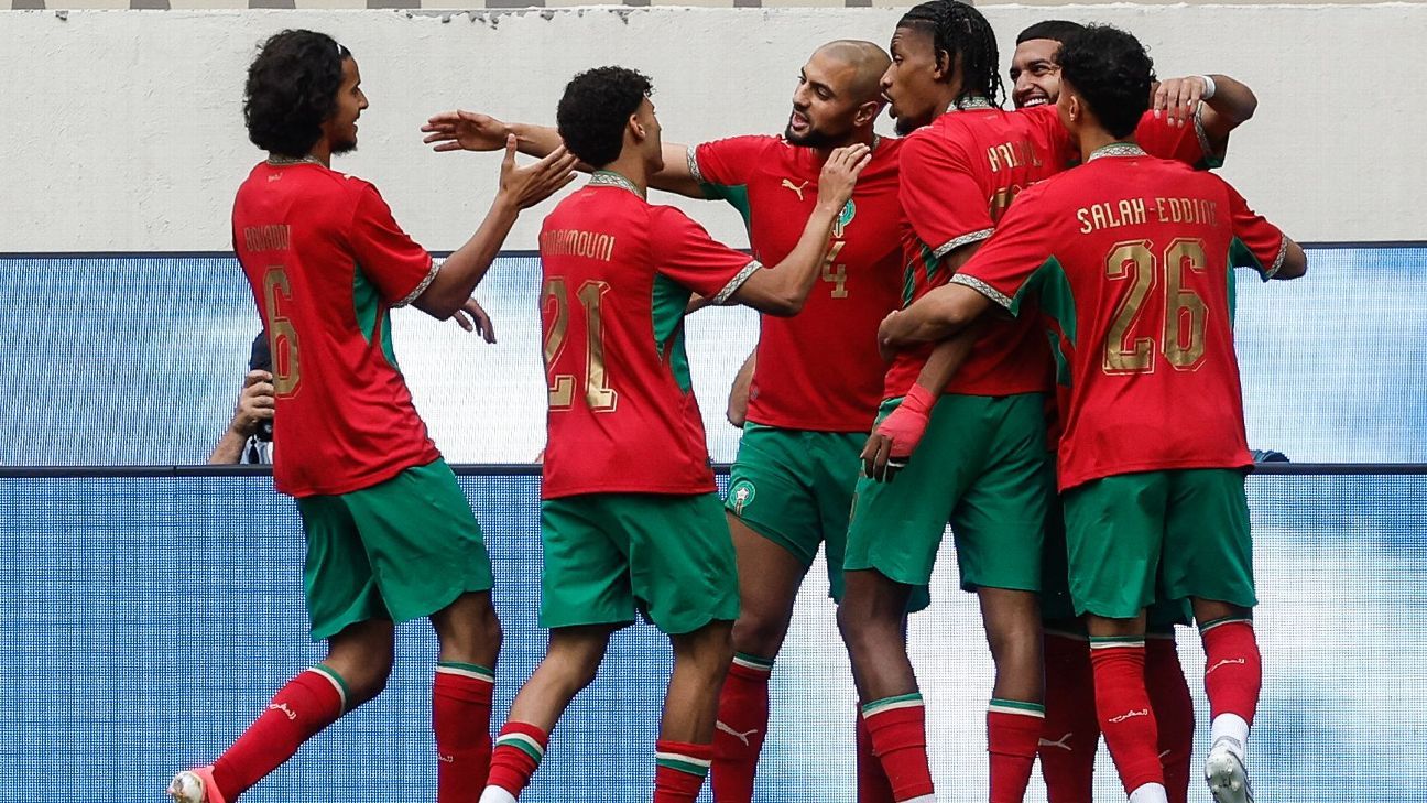 Alvo do Bayern faz dois, e Marrocos goleia em penúltimo amistoso antes de enfrentar Brasil na Copa
