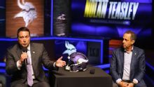 Who is really in charge after Vikings hired Teasley as GM?