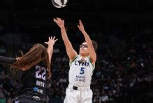 Lynx's Miles breaks Clark's WNBA rookie record with 8 3-pointers