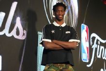 At NBA Finals, AJ Dybantsa sees chance for quick success like Spurs