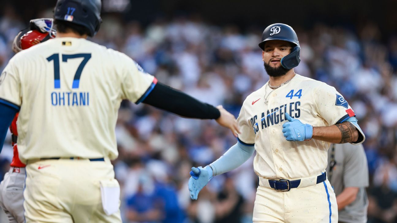James Outman shines for Dodgers, standing out on a star-studded roster