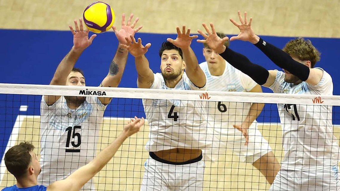 Vóleirole: Argentina paid for its mistakes and lost with Serbia in the VNL