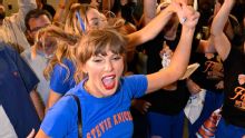 Taylor Swift, Rihanna among celebs to party with Knicks fans after historic Game 4 win