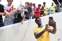 Socceroos' Touré concerns eased with striker 'full of energy' at training
