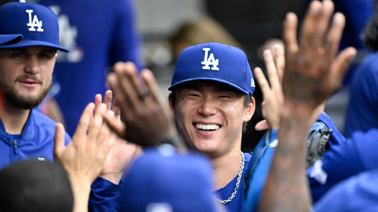 Yamamoto's no-hit bid ends in 9th as Dodgers win