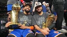 Three teams ahead of champion Knicks in 2027 title odds