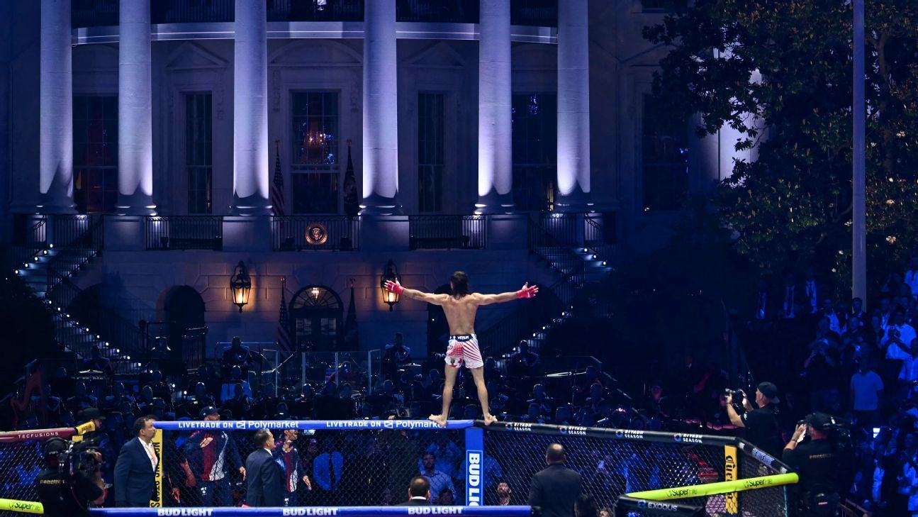 UFC na Casa Branca: espetáculo que mistura esporte e política 🥊🌍