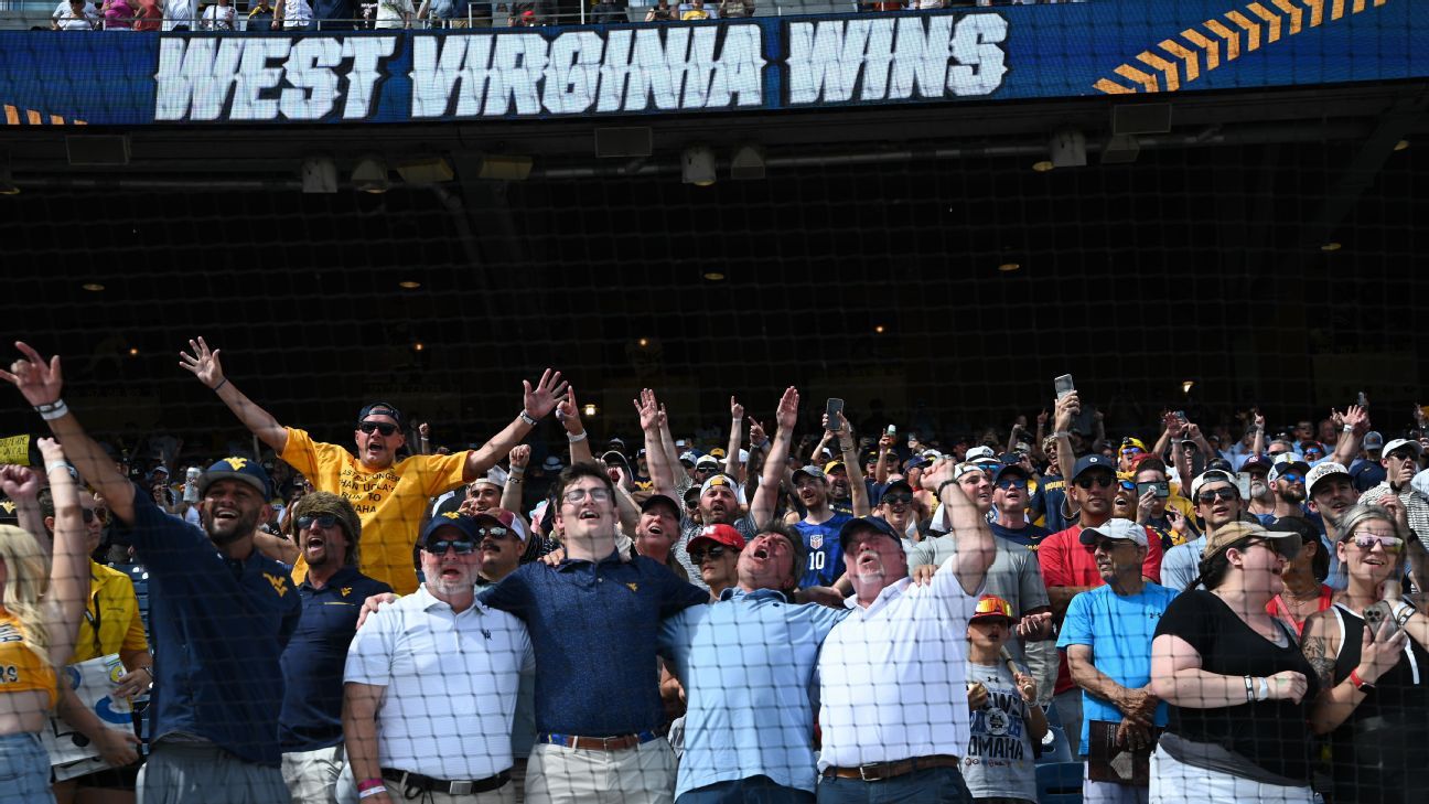 MCWS takeover: West Virginia fans have turned Omah...