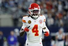 Chiefs WR Rashee Rice out Sunday vs. Chargers with hamstring injury