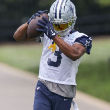 OK with franchise tag, George Pickens at Cowboys minicamp